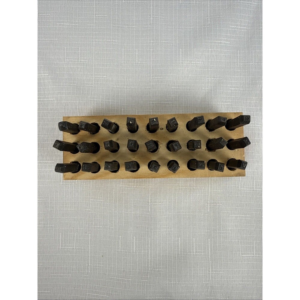 Identification Tools Letter Set A-z 3/32” - Picture 5 of 6